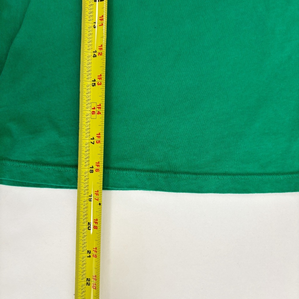 Monrow 50s Vintage Tee in Leaf Green Size S - Picture 6 of 6